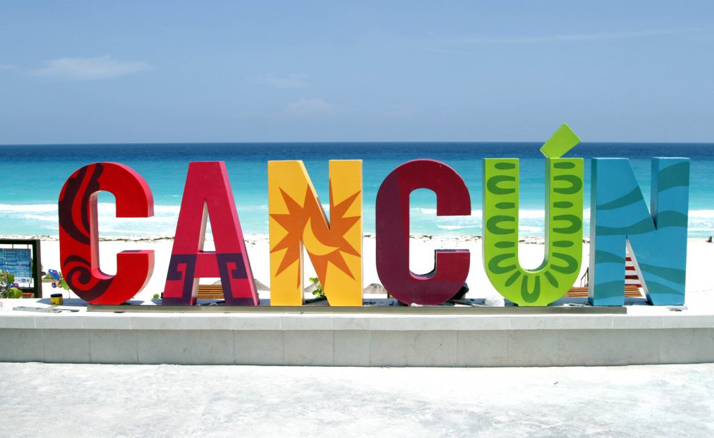 Letras de Cancún