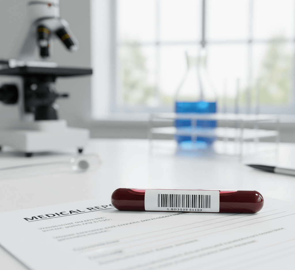 prueba de sangre para realizar una biometría hemática completa