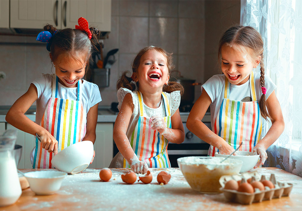 cocinar con niños